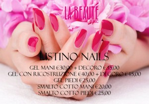 LISTINO NAILS